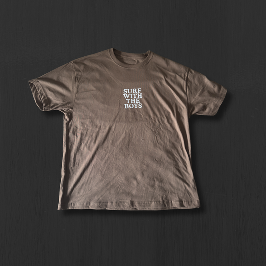 SURF WITH THE BOYS OVERSIZE BOXY TEE