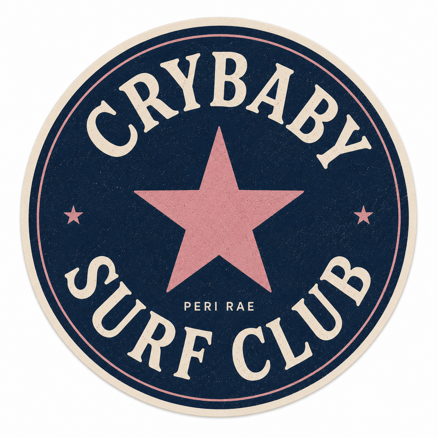 CRYBABY SURF CLUB Sticker